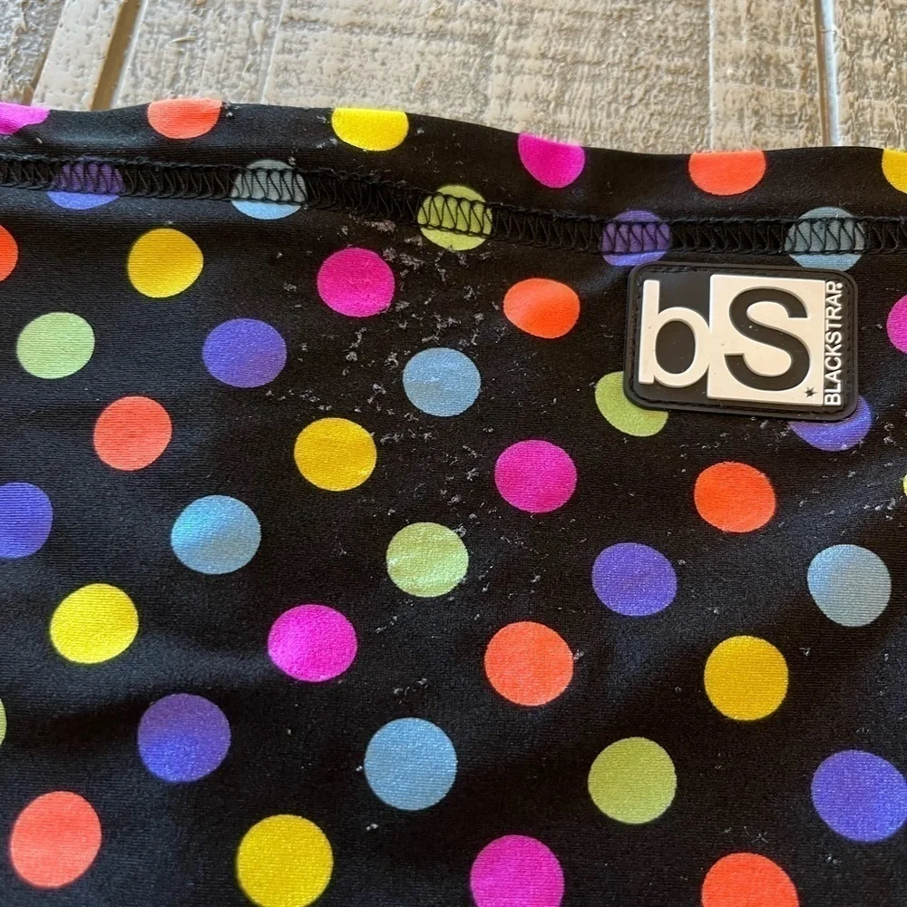 BLACKSTRAP Kids Neck Gaiter Dual Layer Cold Weather One Size Fits All Polka Dot